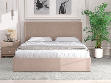 Кровать Димакс Джеффер с подъемным механизмом 140х190 Velutto 24 уцененная 256