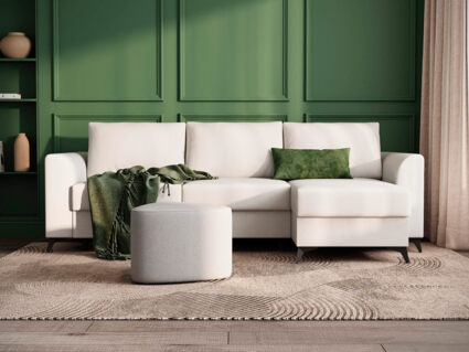 Диван Сонум Dario угловой Тедди сиреневый 1183