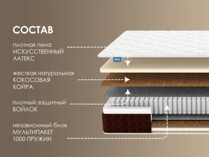 Матрас Димакс Мега дабл 37