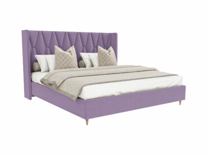 Кровать Beautyson Rebecca велюр Formula 890 сиреневый (с подъемным механизмом) 251