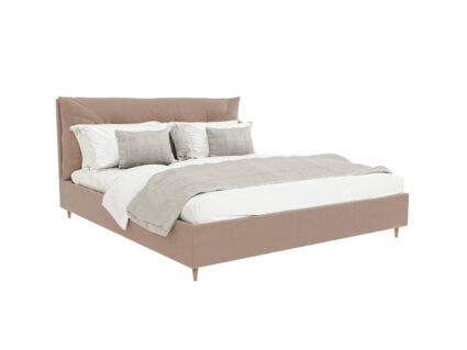 Кровать Beautyson Doris велюр Formula 225 бежевый 251