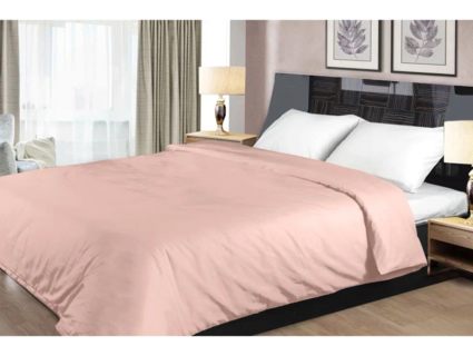 Пододеяльник Primavelle из однотонного сатина (розовый) 499