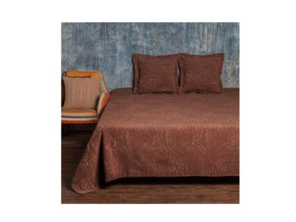 Покрывало Luxberry VELVET коричневая замша 1083