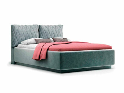 Кровать Nuvola Celeste Velutto 32 (с подъемным механизмом) 264