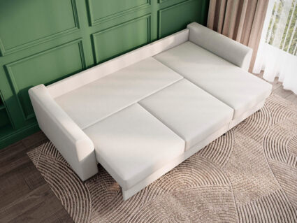 Диван Сонум Dario угловой Тедди сиреневый 1183