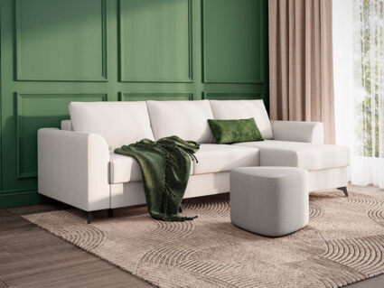 Диван Сонум Dario угловой Тедди сиреневый 1183