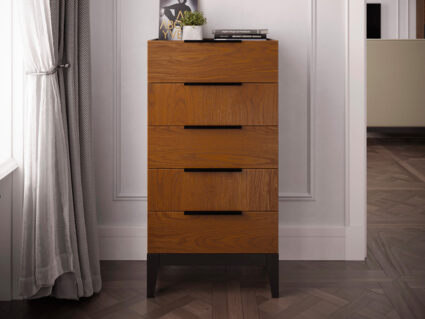 Комод Rivi Goodman (узкий) Карамель/венге 1505