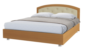 Кровать из Экокожи Промтекс-Ориент Мелори 1